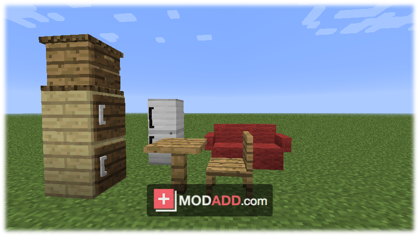 Mod Jammy Furniture Dlya Minecraft 1 6 4