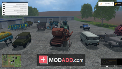 Modspack by user. Пак русской техники для farming simulator 2017.